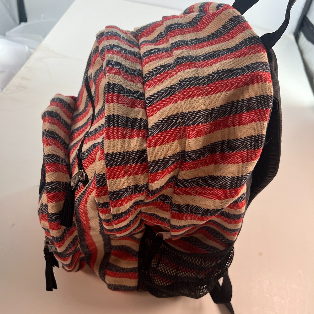 Jansport Backpack Big Student Multicolor Cotton Clean No Holes Large 17"x14"x10"